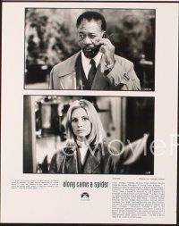 5a099 ALONG CAME A SPIDER presskit '01 Morgan Freeman & Monica Potter, Kiss the Girls sequel!