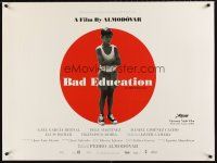 5w133 BAD EDUCATION DS British quad '04 Pedro Almodovar's La Mala Educacion, Gael Garcia Bernal