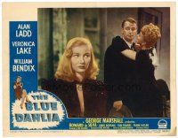 6b502 BLUE DAHLIA LC #7 '46 sexy Veronica Lake watches Vera Marshe hugging Alan Ladd!