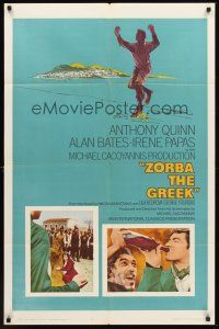 7g998 ZORBA THE GREEK 1sh '65 Anthony Quinn, Irene Papas, Alan Bates, Michael Cacoyannis