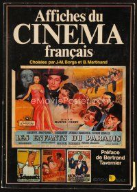 7j167 AFFICHES DU CINEMA FRANCAIS French softcover book '77 incredible color poster artwork!