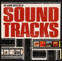 7j168 ALBUM COVER ART OF SOUND TRACKS first edition softcover book '97 with foreword by Saul Bass!