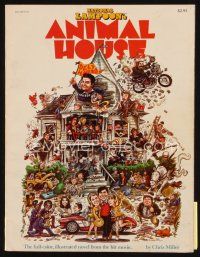 7j170 ANIMAL HOUSE softcover book '78 filled with great images from the classic movie!