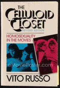 7j174 CELLULOID CLOSET revised edition softcover book '85 about homosexuality in the movies!