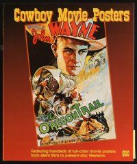 7j175 COWBOY MOVIE POSTERS softcover book '95 all the best western posters ever!