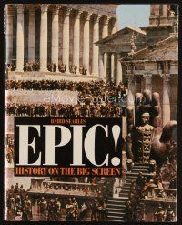 7j140 EPIC first edition hardcover book '90 History on the Big Screen, full-color illustrations!