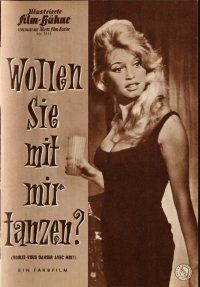 7j233 COME DANCE WITH ME German program '59 different images of sexy Brigitte Bardot!