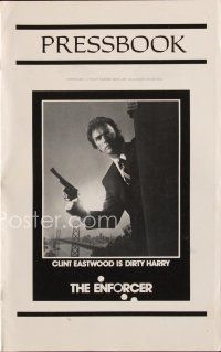 7j379 ENFORCER pressbook '76 classic images of Clint Eastwood as Dirty Harry!