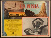 7m629 BIBLE Mexican LC '67 Richard Harris as Cain kills Franco Nero as Abel, John Huston epic!