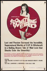 7r816 SOMETHING WEIRD 1sh '67 Herschell Gordon Lewis, lust, passion, supernatural, bizzare tales!