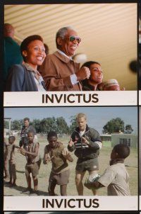 7s416 INVICTUS 8 French LCs '09 Morgan Freeman as Nelson Mandela, Matt Damon, rugby!