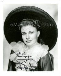 7t612 GINGER ROGERS signed 8x10 REPRO still '80s great portrait from The Major & the Minor!