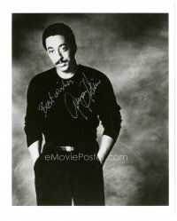 7t618 GREGORY HINES signed 8x10 REPRO still '90s full-length portrait of the actor!