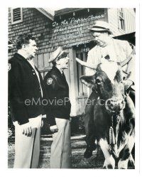 7t620 HAL SMITH signed 8x10 REPRO still '93 as Otis with Andy Griffith & Don Knotts!