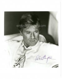 7t775 ROBERT REDFORD signed 8x10 REPRO still '90s head & shoulders portrait wearing tie!