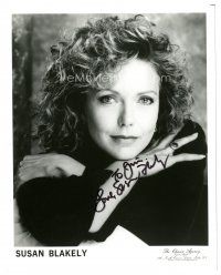 7t800 SUSAN BLAKELY signed 8x10 REPRO still '90s head & shoulders portrait of the pretty actress!