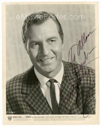 7t300 GEORGE MONTGOMERY signed 8x10 still '62 head & shoulders portrait from Samar!