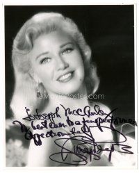 7t302 GINGER ROGERS signed deluxe 8x10 still '40s pretty head & shoulders portrait by John Engstead!