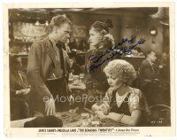 7t373 PRISCILLA LANE signed 8x10 still '39 with James Cagney & Gladys George in Roaring Twenties!