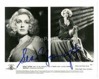 7t390 SEAN YOUNG signed 8x10 still '93 split image as the seductive Lola in Fatal Instinct!