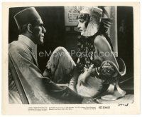 7t356 MUMMY signed 8x10 still R51 by Zita Johann, who's with Boris Karloff!