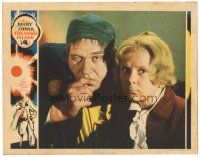 8f926 TREASURE ISLAND LC '34 c/u of Wallace Beery telling Jackie Cooper about the treasure!