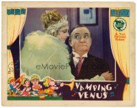 8f950 VAMPING VENUS LC '28 close up of Charlie Murray resisting the advances of sexy Thelma Todd!