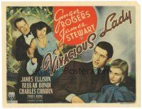 8f268 VIVACIOUS LADY TC '38 Ginger Rogers, James Stewart, Coburn, directed by George Stevens!