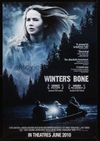 8h784 WINTER'S BONE advance 1sh '11 Debra Granik directed, Ozarks poverty drama!