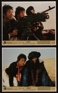 8k441 ISHTAR 2 8x10 mini LCs '87 Warren Beatty & Dustin Hoffman in desert w/pretty Isabelle Adjani!