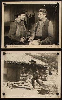 8k201 RENEGADES OF THE SAGE 6 8x10 stills '49 cowboys Charles Starrett & Smiley Burnette!