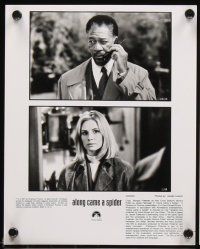 8k539 ALONG CAME A SPIDER presskit '01 Morgan Freeman & Monica Potter, Kiss the Girls sequel!