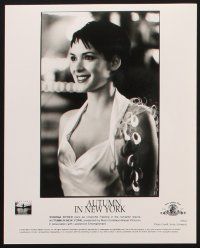 8k550 AUTUMN IN NEW YORK presskit '00 Richard Gere & pretty Winona Ryder!