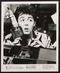 8k689 GIVE MY REGARDS TO BROAD STREET presskit '84 great images of Paul McCartney performing!