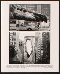 8k691 GODZILLA presskit '98 Matthew Broderick, Jean Reno, Rolan Emmerich American remake!