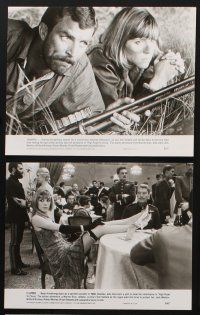 8k712 HIGH ROAD TO CHINA presskit '83 images of aviator Tom Selleck & Bess Armstrong!