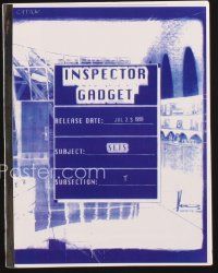 8k734 INSPECTOR GADGET presskit '99 Walt Disney, Matthew Broderick, Rupert Everett