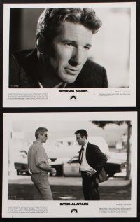 8k735 INTERNAL AFFAIRS presskit '90 Richard Gere, Andy Garcia, pretty Nancy Travis!