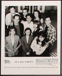 8k738 IT'S MY PARTY presskit '96 Margaret Cho, Bruce Davison, George Segall, Olivia Newton-John!