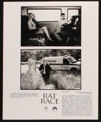 8k865 RAT RACE presskit '01 Jon Lovitz, John Cleese, Cuba Gooding Jr., Rowan Atkinson!