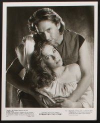 8k888 ROMANCING THE STONE presskit '84 Robert Zemeckis, Michael Douglas, Kathleen Turner