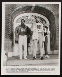 8k899 SCHOOL DAZE presskit '88 early Spike Lee, Laurence Fishburne, Giancarlo Esposito!