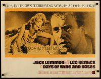 8t103 DAYS OF WINE & ROSES 1/2sh '63 Blake Edwards, alcoholics Jack Lemmon & Lee Remick!