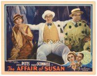 9d189 AFFAIR OF SUSAN LC '35 Walter Catlett between Zasu Pitts & Hugh O'Connell!