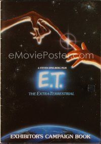 9e392 E.T. THE EXTRA TERRESTRIAL English pressbook '82 Steven Spielberg classic!