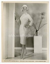 9r192 DORIS DAY 8x10.25 still '60 wardrobe test shot in sexy outfit from Midnight Lace!