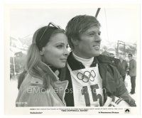 9r204 DOWNHILL RACER 8x10 still '69 close up of Robert Redford & Camilla Sparv, Michael Ritchie