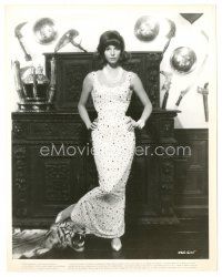 9r222 ELSA MARTINELLI 8x10 still '66 full-length in sexy dress from Rampage!