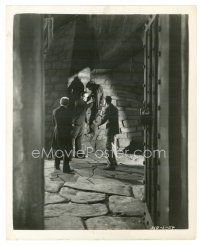 9r257 FRANKENSTEIN 8x10 still R51 Clive & Van Sloan watch monster Boris Karloff hold Dwight Frye!