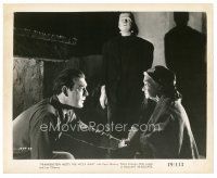 9r265 FRANKENSTEIN MEETS THE WOLF MAN 8x10 still R49 monster Lugosi between Chaney & Ouspenskaya!